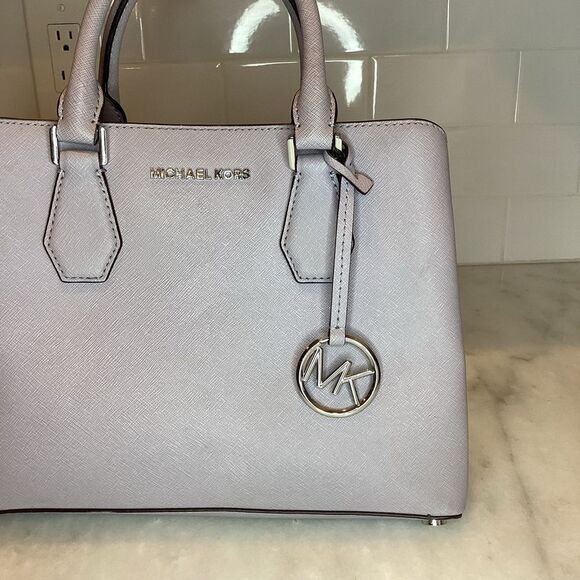 Michael Kors Bag Purse Handbag Leather Camille Crossbody Satchel Pocketbook - Picture 3 of 14